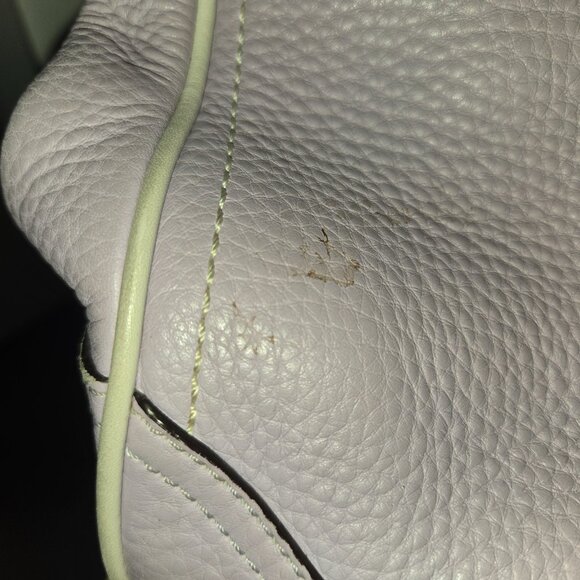 Authentic coath lavender leather tote bag - Picture 5 of 7